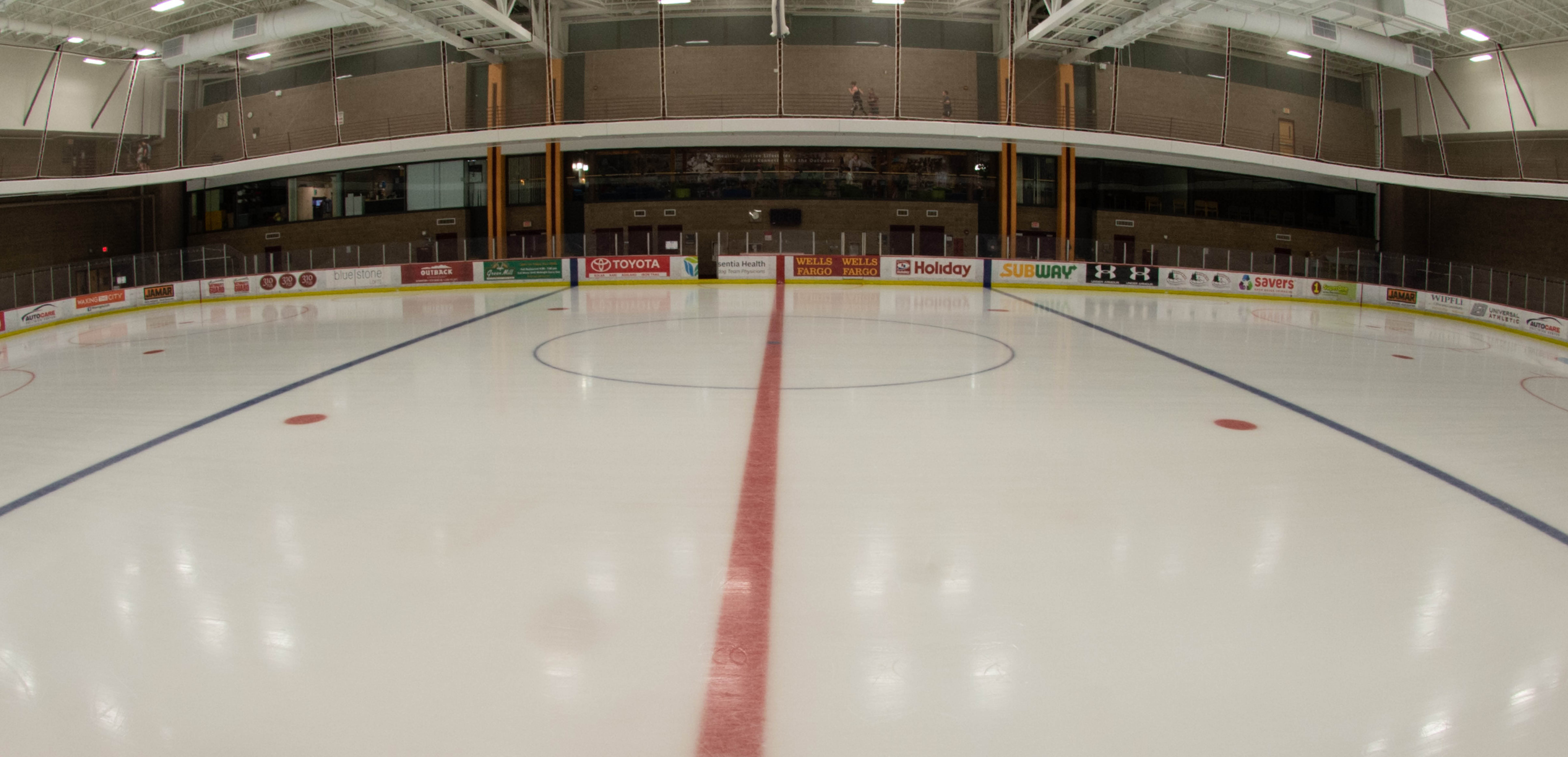 large ice rink